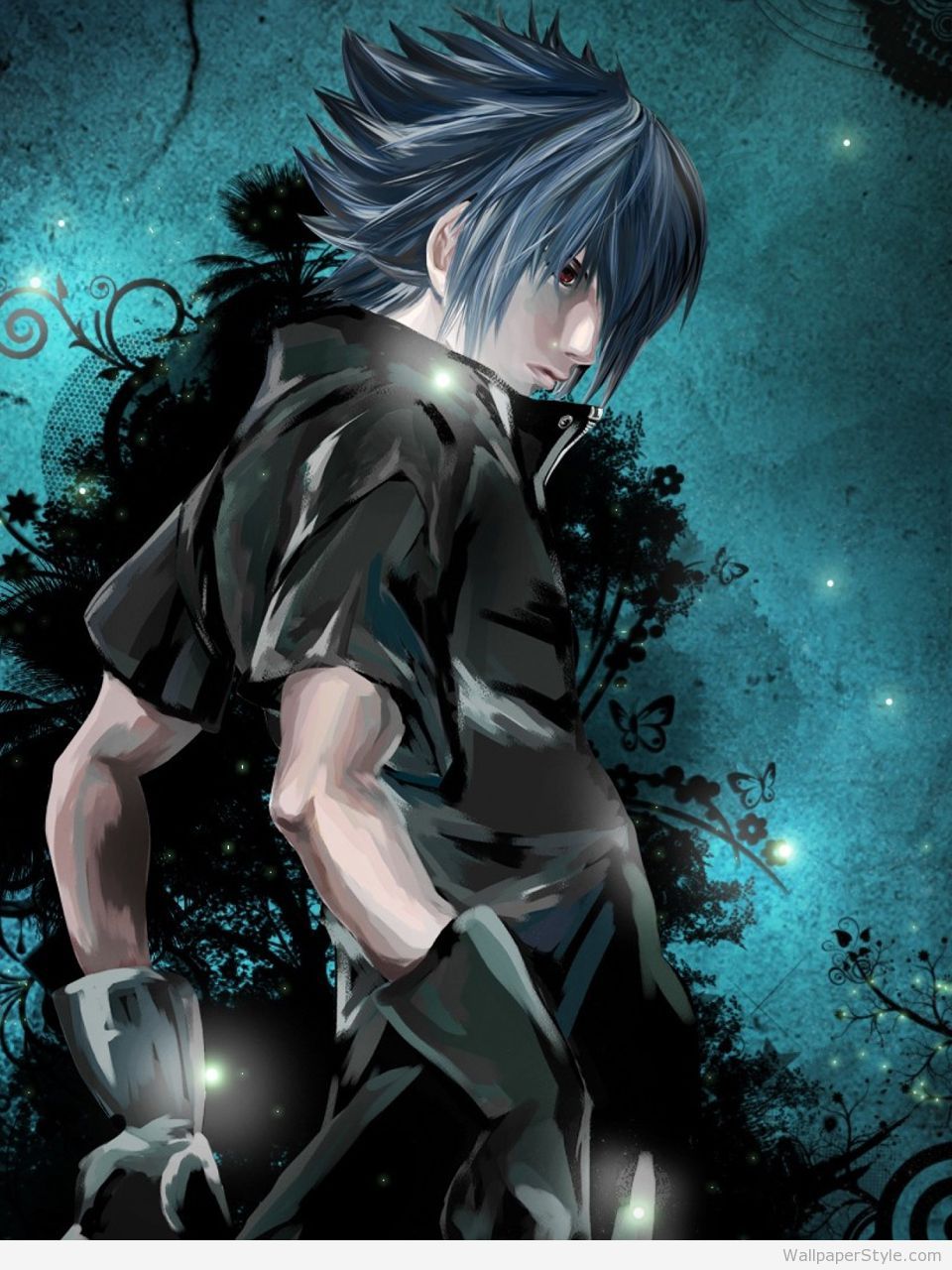 anime wallpaper hd para android,anime,cg artwork,dibujos animados,cabello negro,personaje de ficción