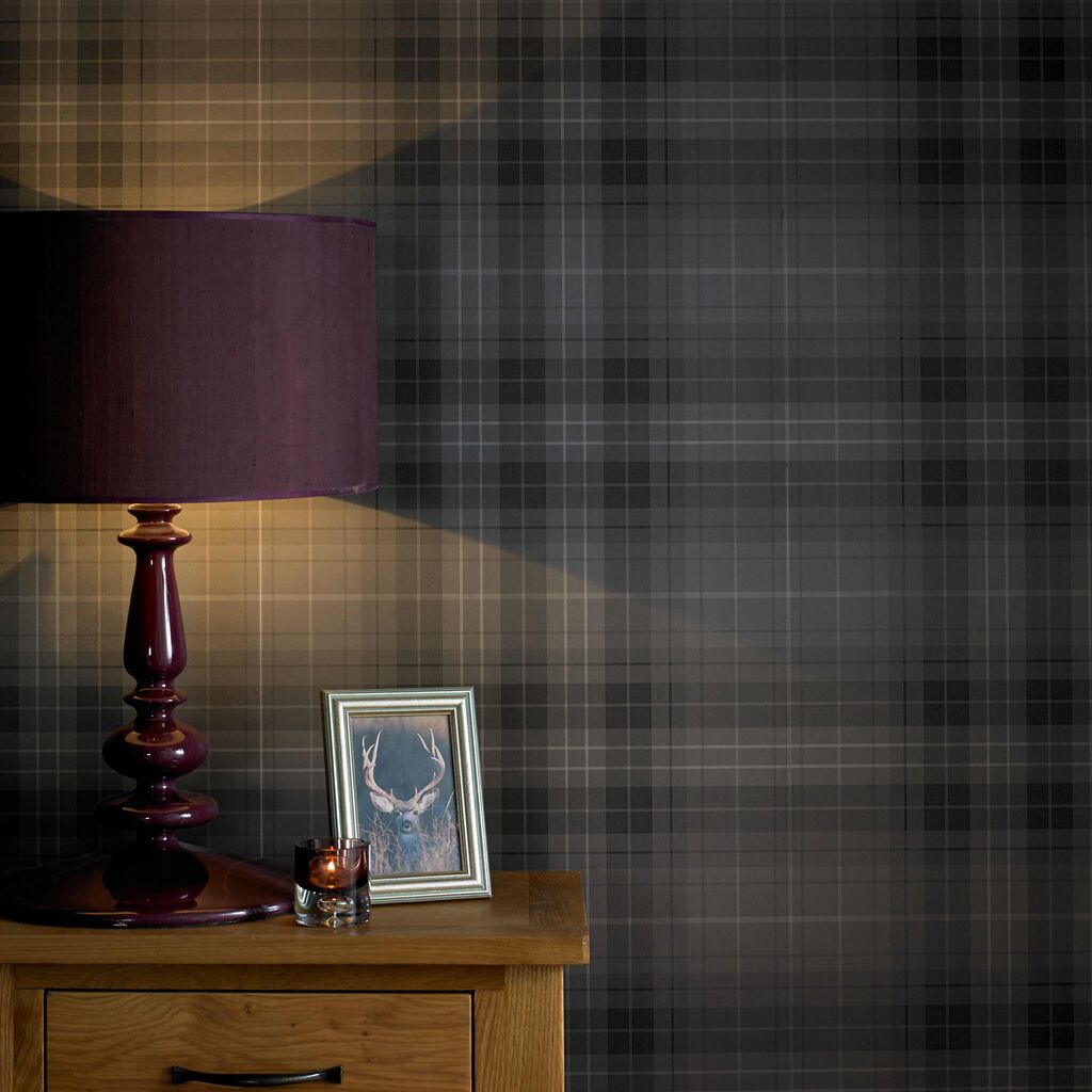 grey tartan wallpaper,wall,wallpaper,pattern,room,interior design