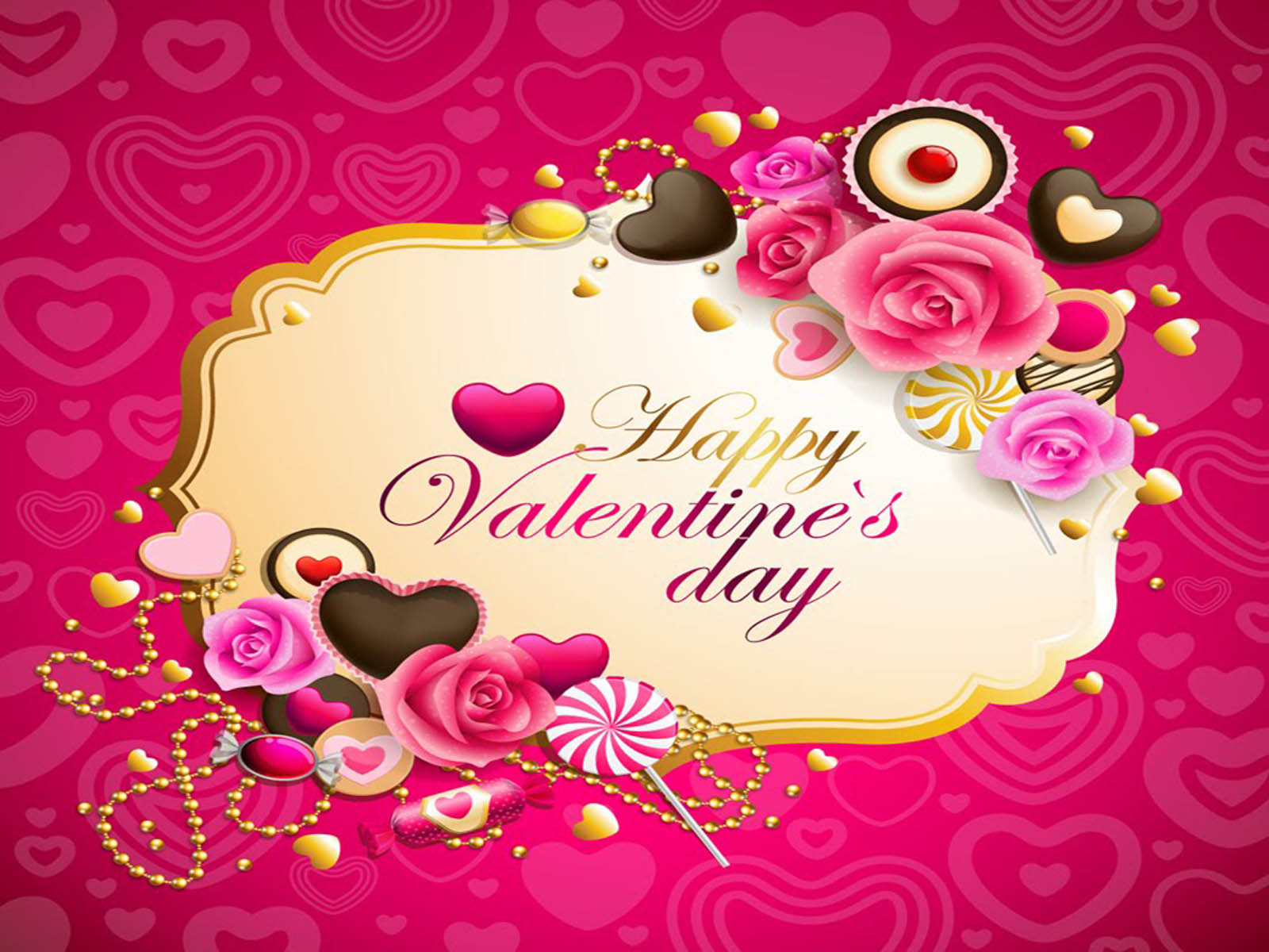 14 2 월 발렌타인 데이 벽지,분홍,본문,폰트,심장,삽화