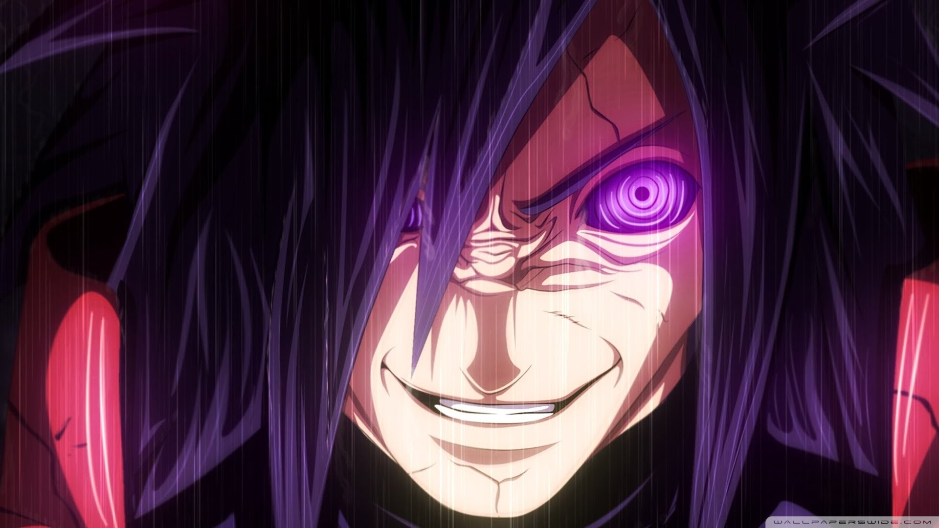 sfondi madara uchiha,anime,cartone animato,viola,viola,bocca