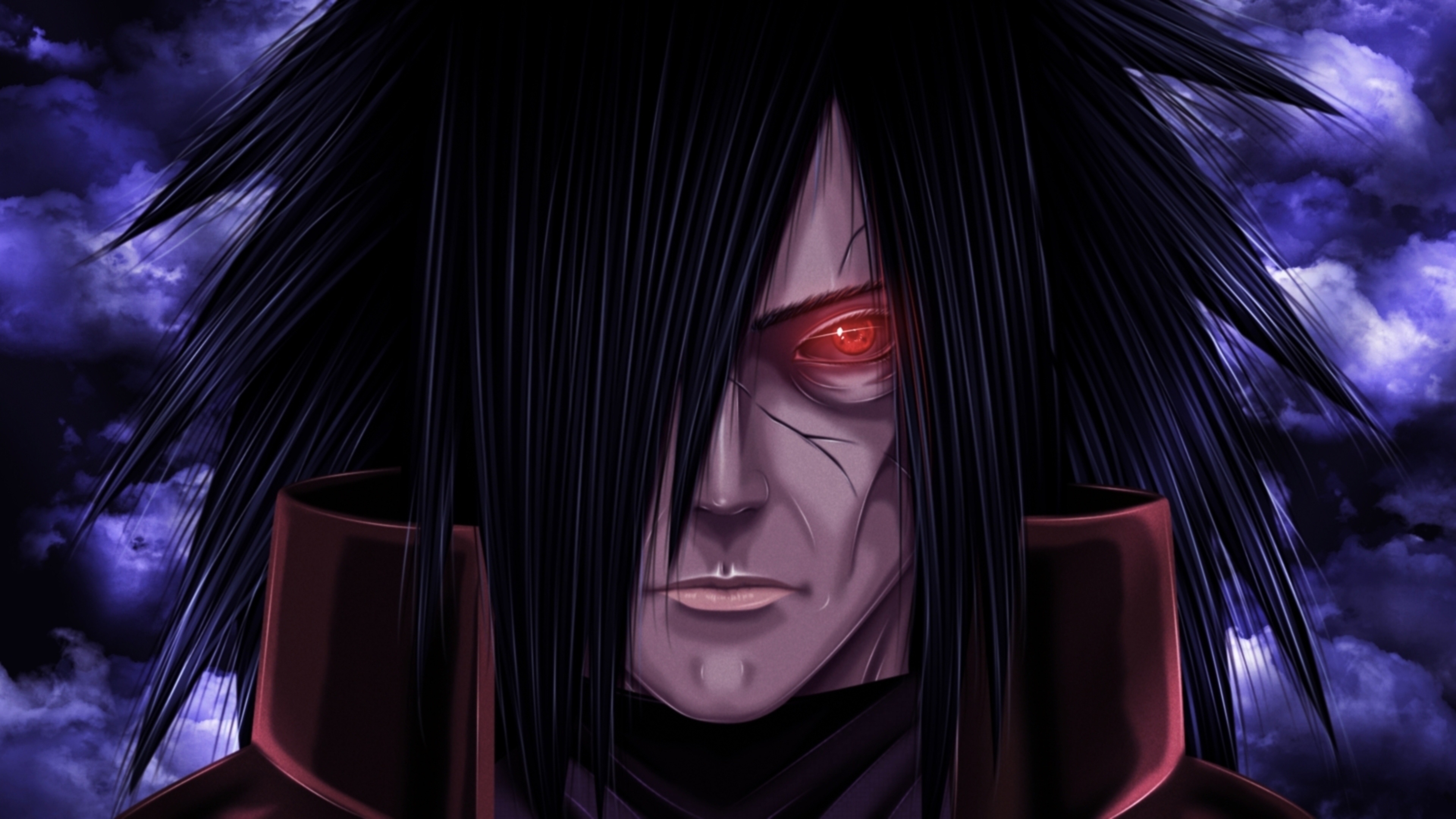 fond d'écran madara uchiha,oeuvre de cg,ténèbres,anime,cheveux noirs,personnage fictif