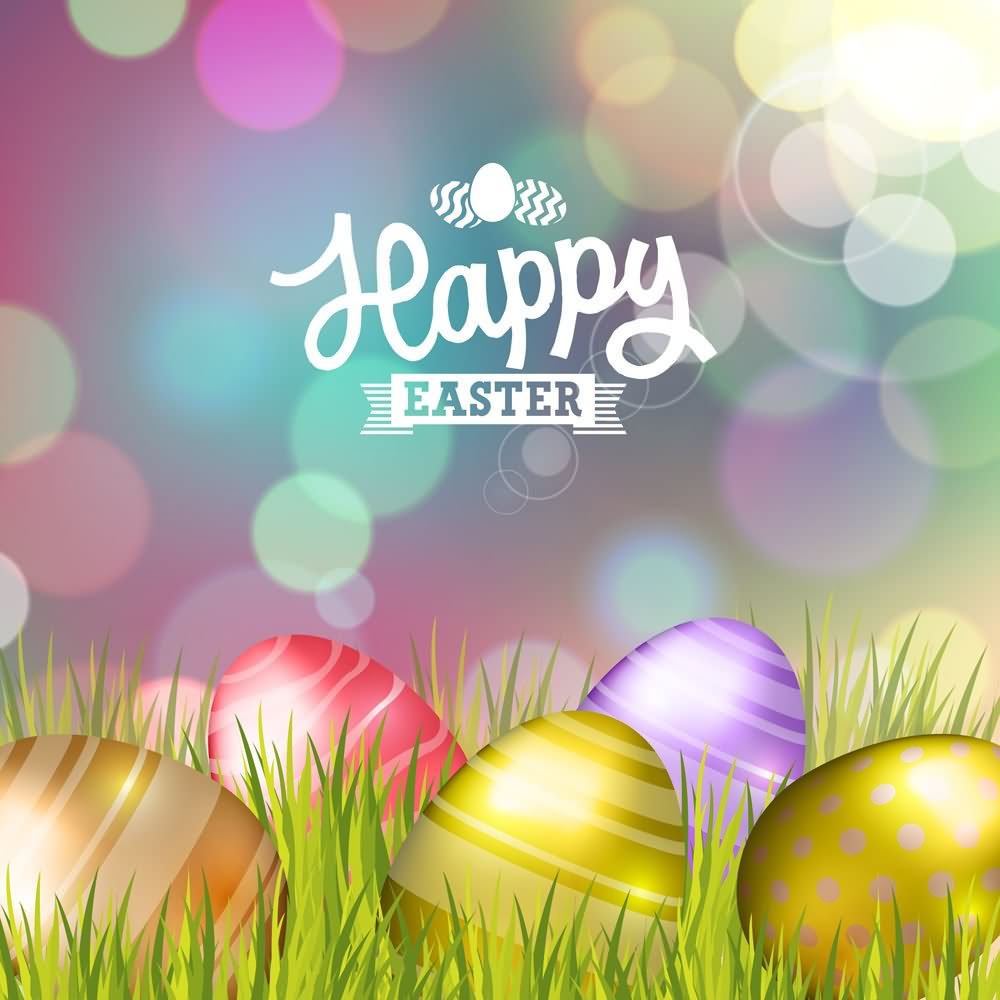 happy easter wallpaper,osterei,gras,text,ostern,illustration