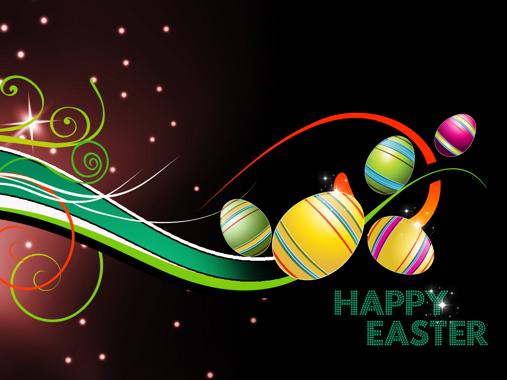 happy easter wallpaper,graphic design,font,line,graphics,illustration