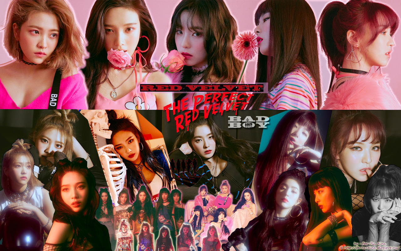 red velvet wallpaper,facial expression,collage,art,pop music,photography