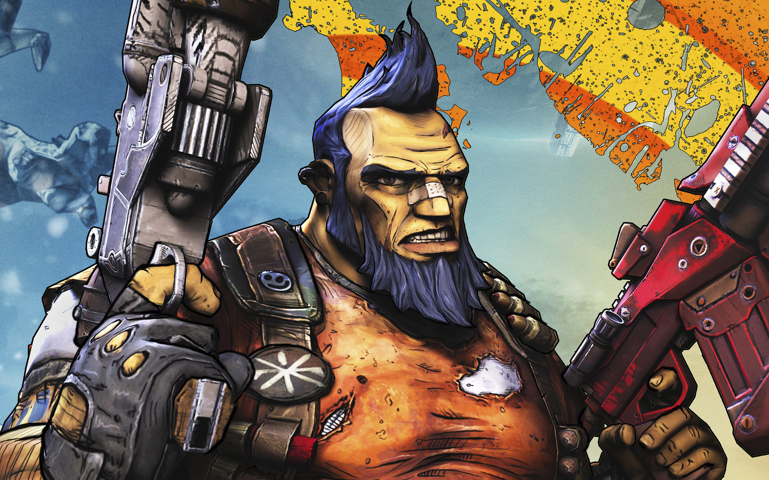 borderlands wallpaper,action adventure game,strategy video game,illustration,fictional character,pc game