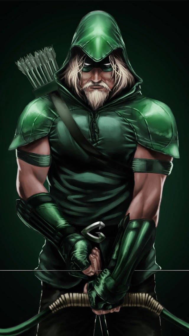 green arrow wallpaper,fictional character,superhero,supervillain,illustration