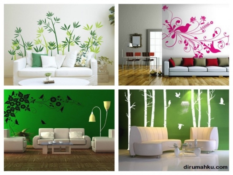 papier peint dinding ruang tamu,vert,chambre,design d'intérieur,meubles,mur