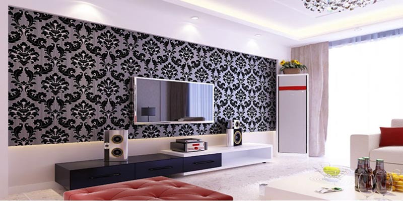 harga wallpaper dinding 3d,interior design,living room,room,wall,property
