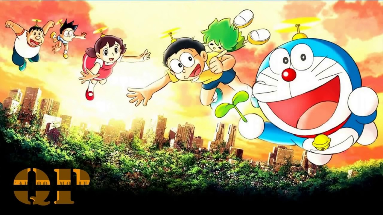 doraemon 3d wallpaper,animated cartoon,cartoon,anime,illustration,graphics