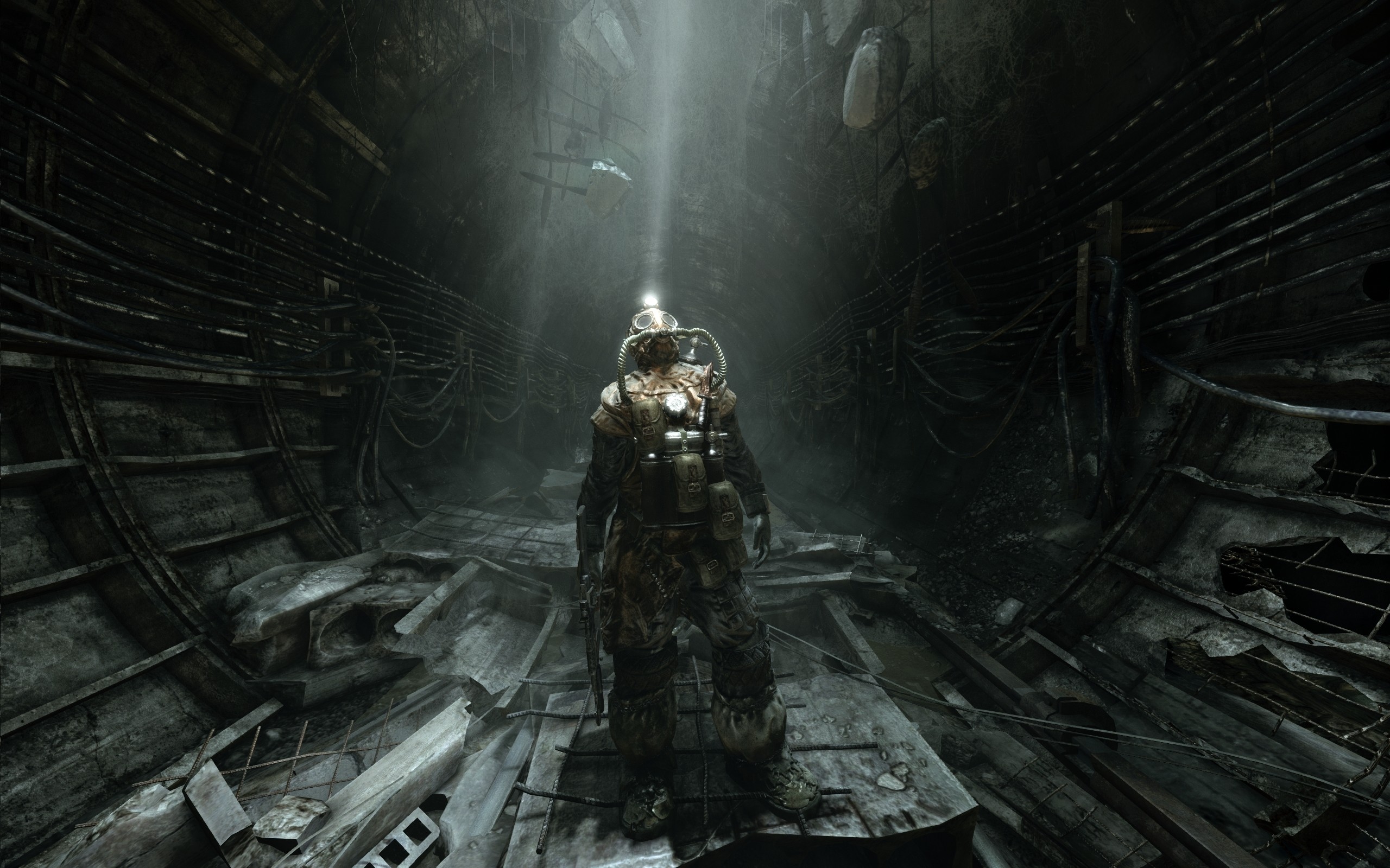 metro 2033 wallpaper,action adventure game,pc game,darkness,digital compositing,fictional character