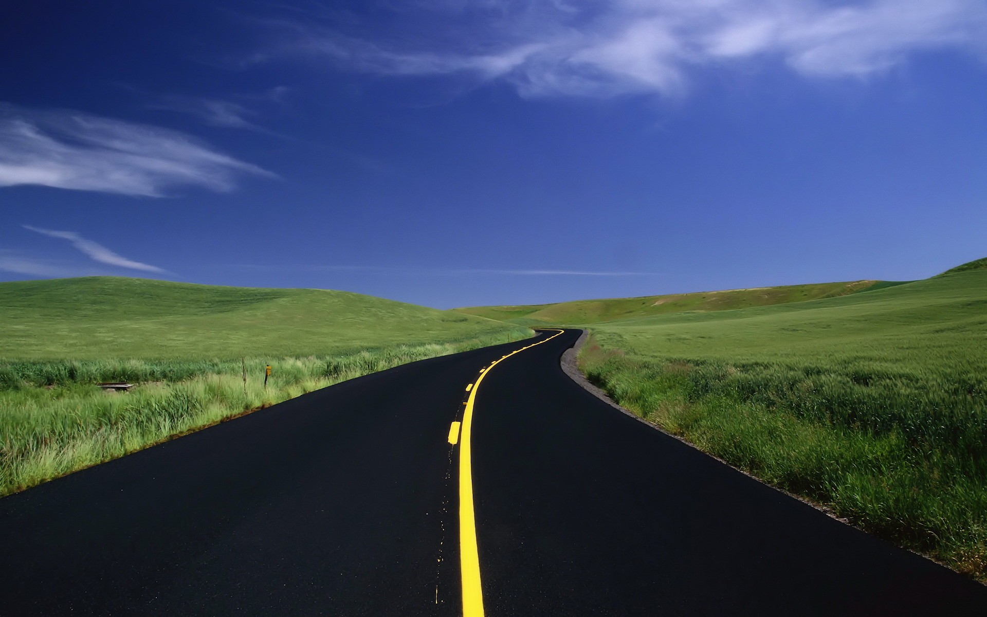 highway wallpaper,road,sky,natural landscape,nature,green