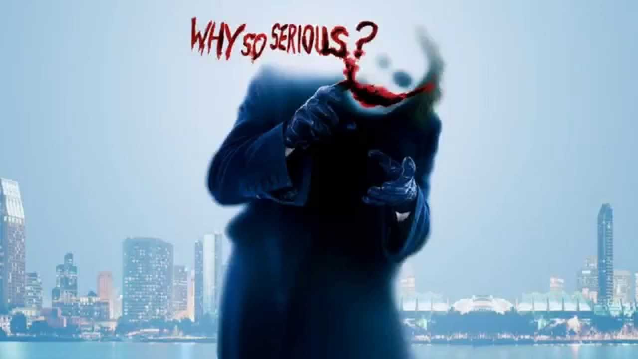 why so serious wallpaper,water,font,photography,happy,fictional character