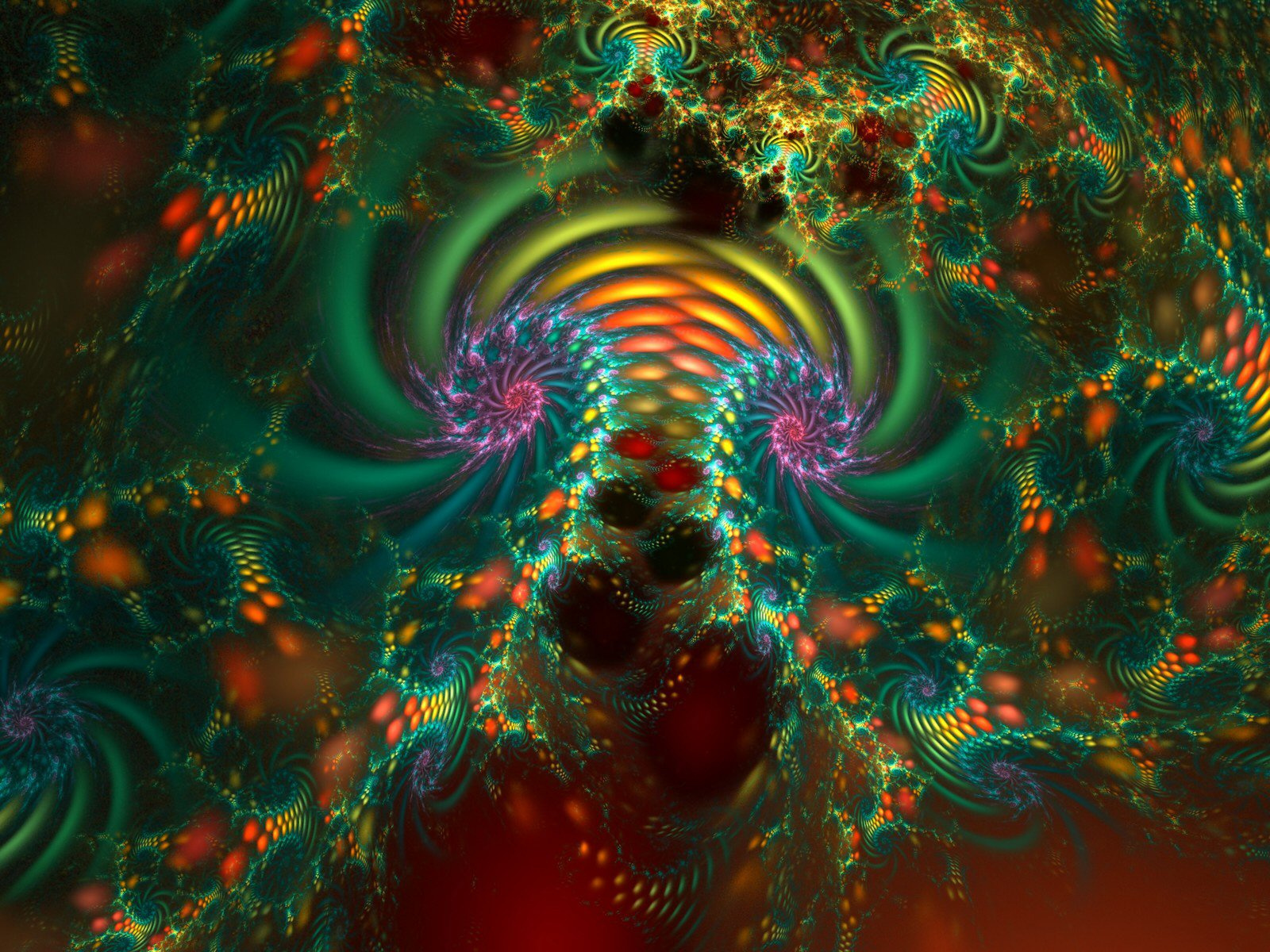 fondo de pantalla fractal,arte fractal,arte psicodélico,verde,arte,modelo