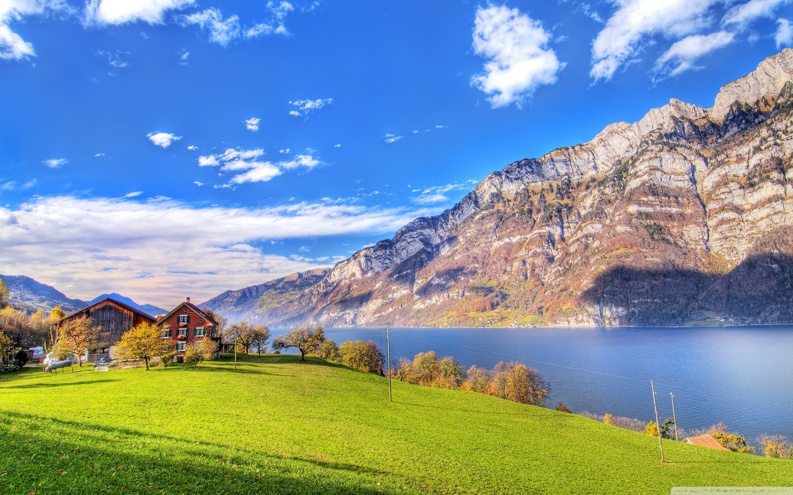 switzerland wallpaper,natural landscape,nature,mountainous landforms,mountain,sky