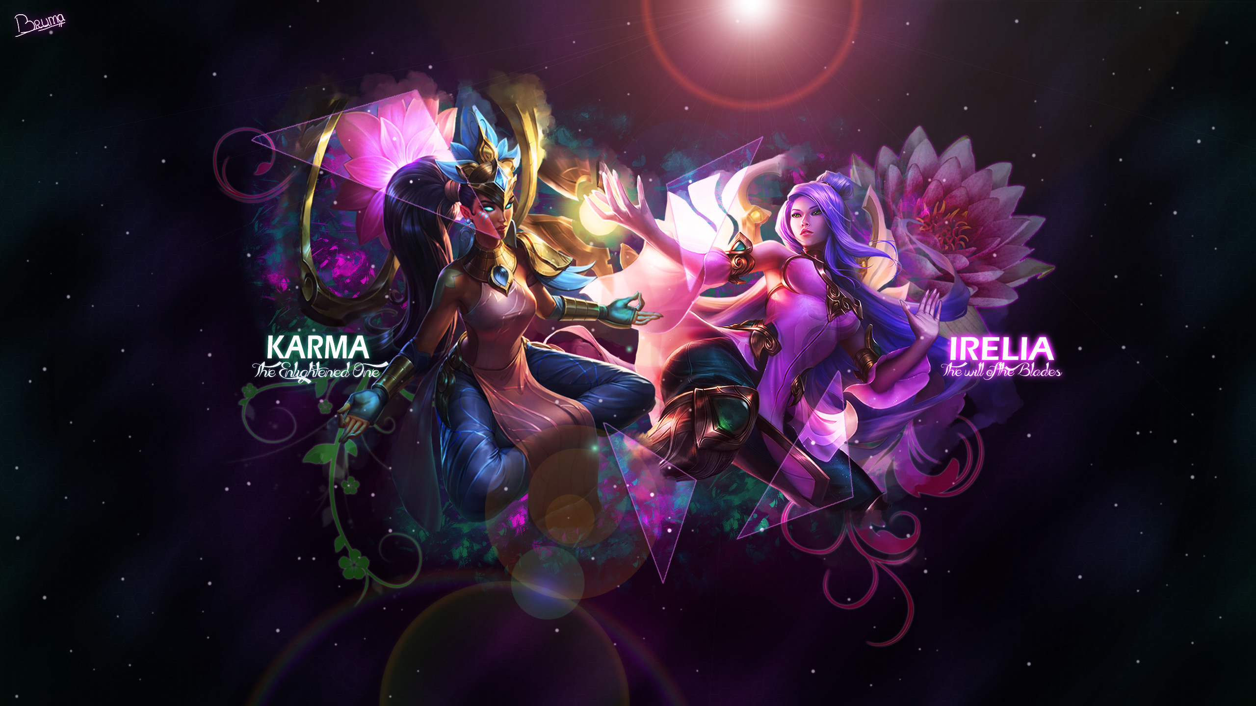 fondo de pantalla de karma,púrpura,diseño gráfico,texto,violeta,cg artwork