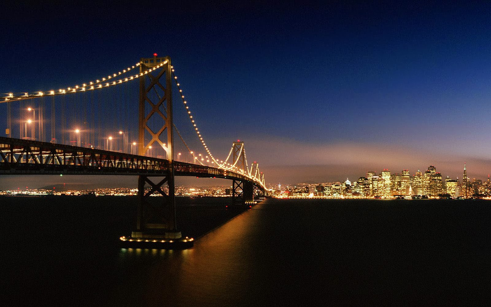 bridge wallpaper,bridge,sky,night,landmark,cable stayed bridge