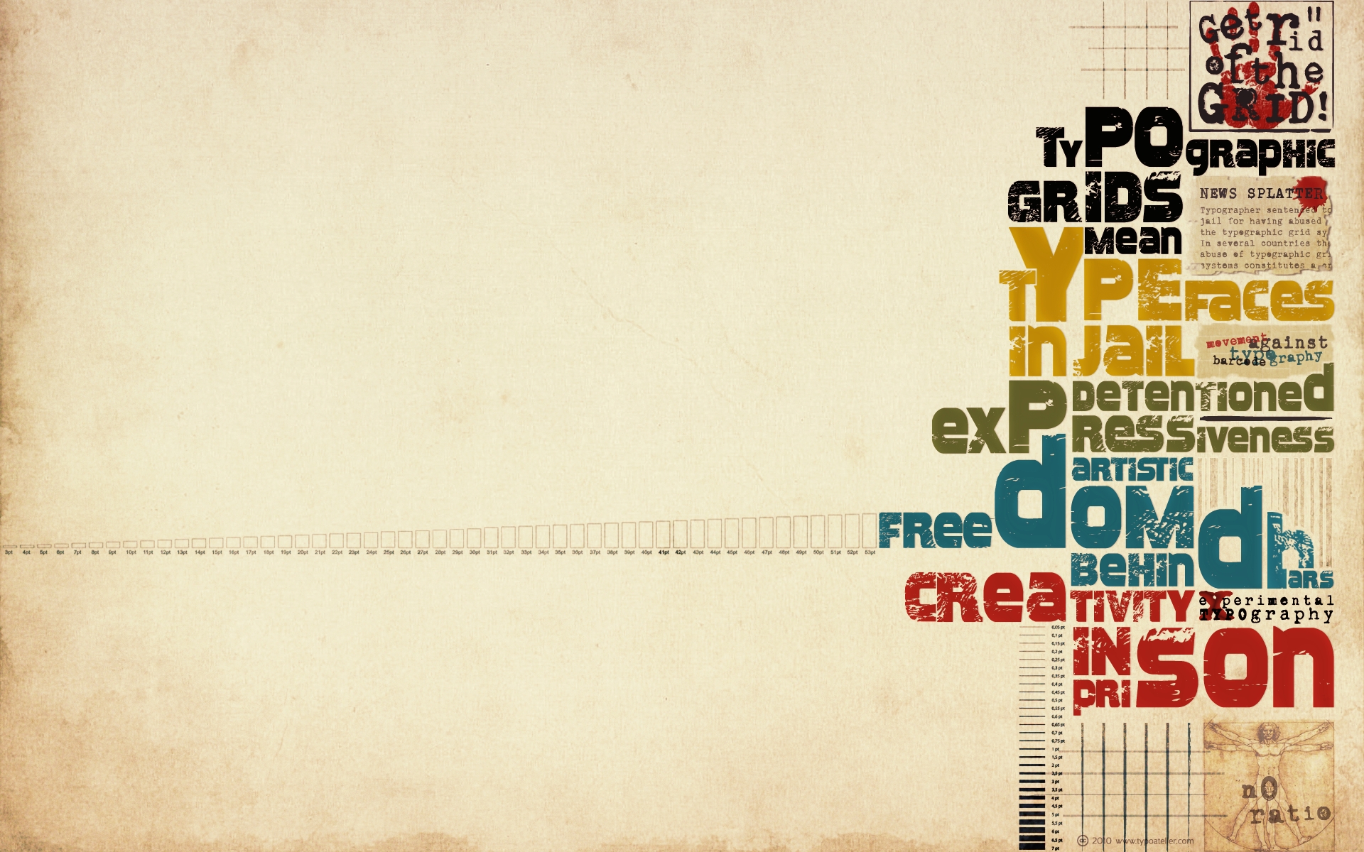 Typography Widescreen Wallpaper- WallpaperUse