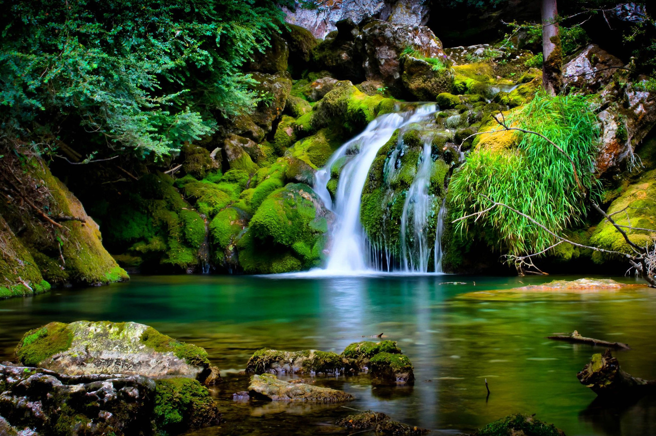 hd natural wallpaper,body of water,waterfall,water resources,natural landscape,nature
