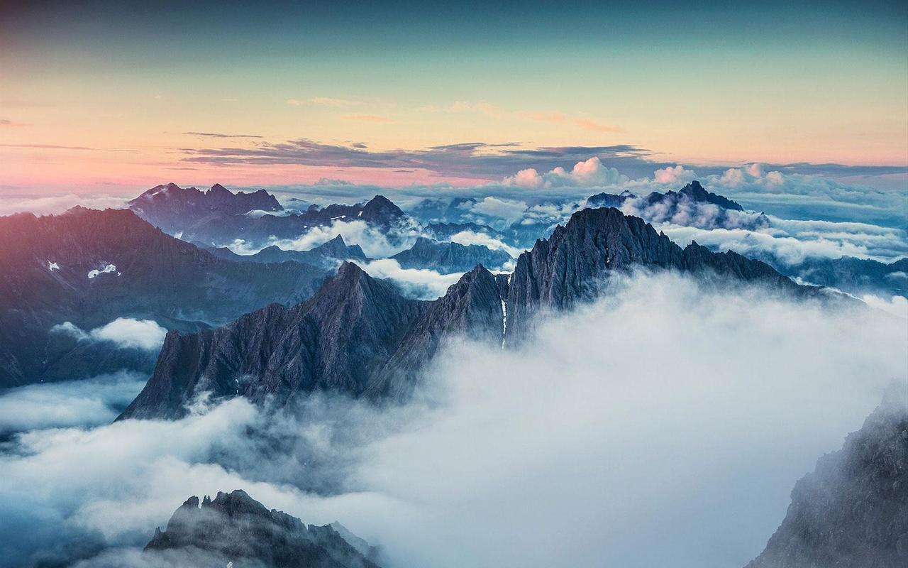 風景壁紙hd,山,空,山脈,自然,自然の風景