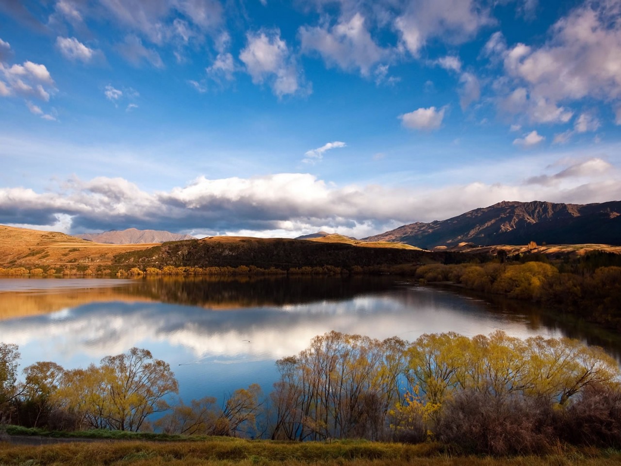 landschaft tapete hd,natürliche landschaft,natur,himmel,betrachtung,see