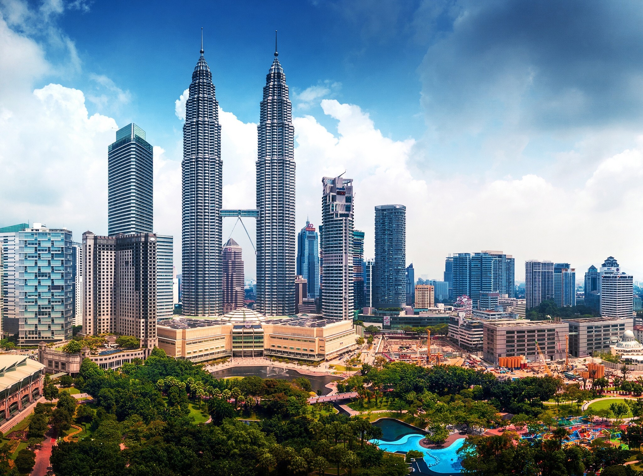 fond d'écran malaisie,zone métropolitaine,paysage urbain,ville,zone urbaine,gratte ciel