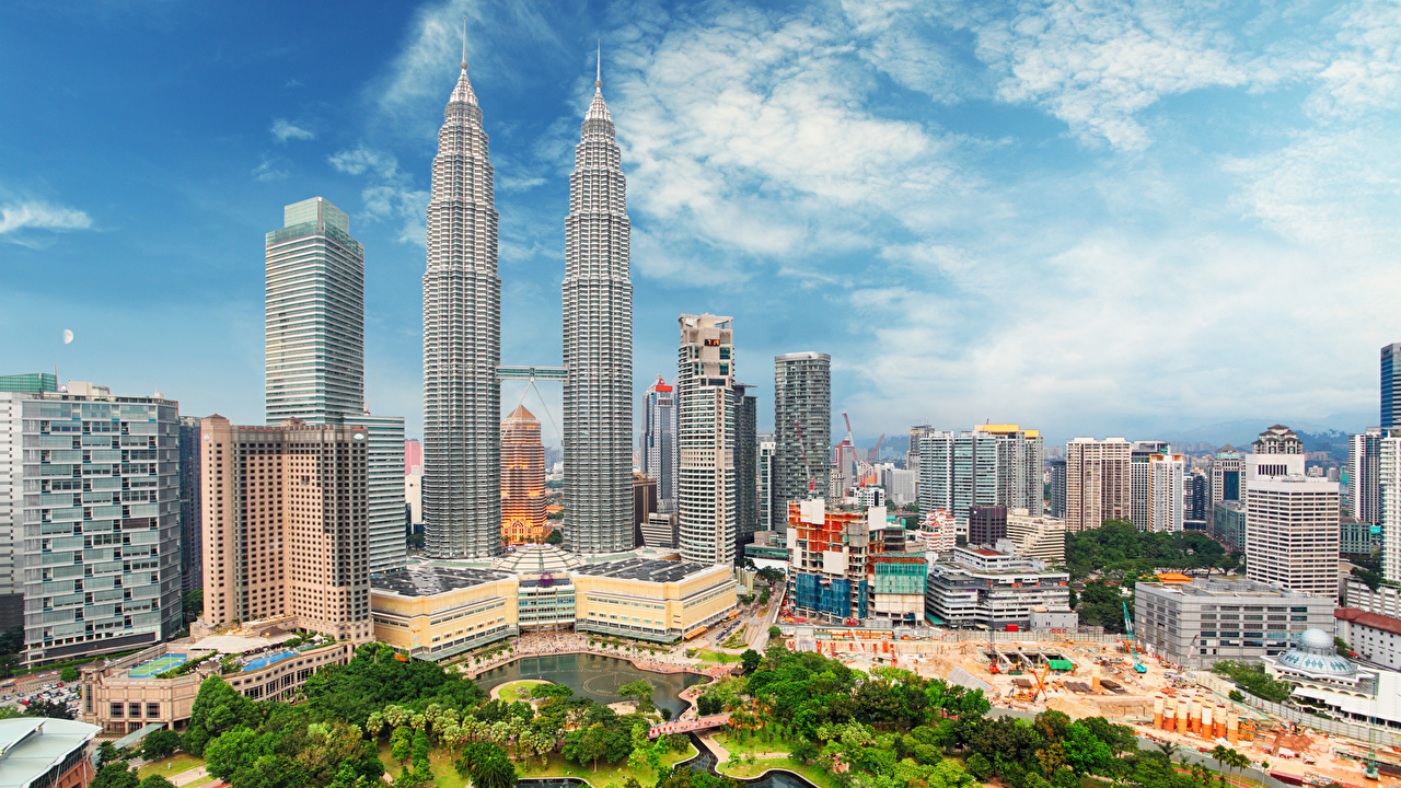 壁紙マレーシア,首都圏,超高層ビル,市,市街地,都市の景観