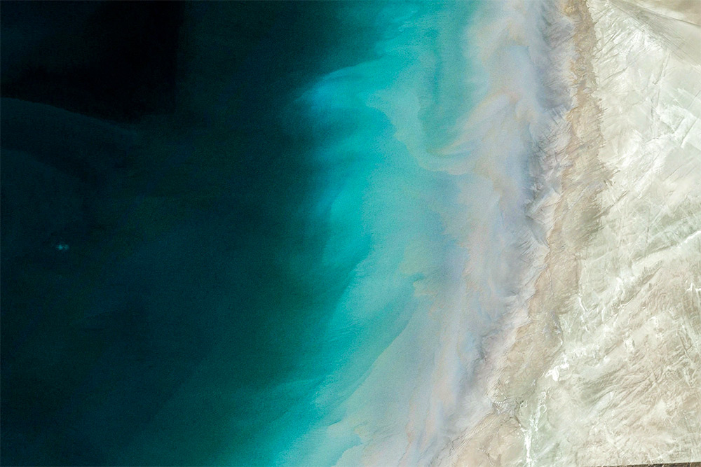 sfondo di google earth,blu,acqua,turchese,cielo,atmosfera