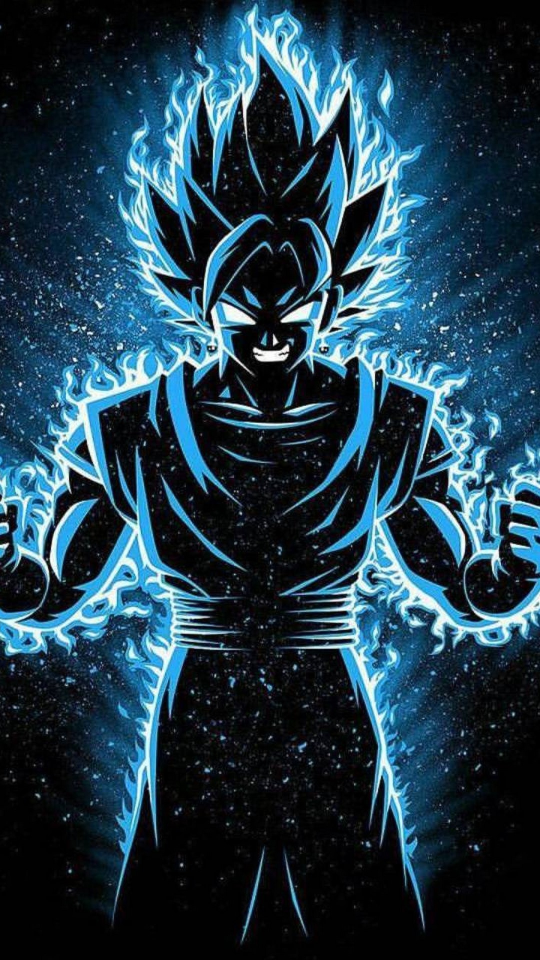 goku wallpaper 3d,fictional character,anime,graphic design,darkness,space