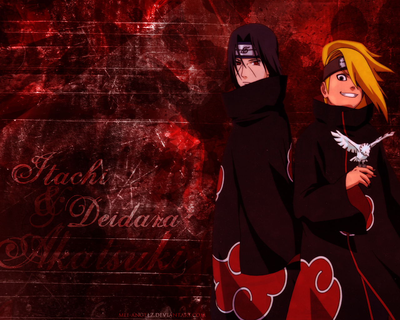 uchiha itachi wallpaper,red,naruto,anime,font,fictional character