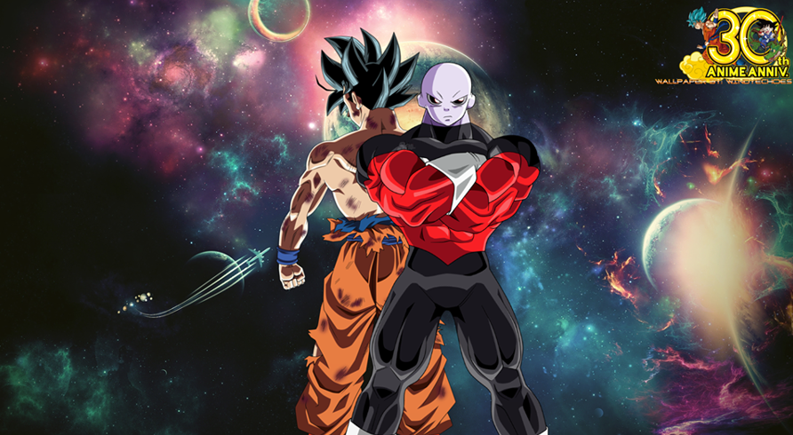 wallpaper de dragon ball super,anime,dragon ball,cartoon,fictional character,space