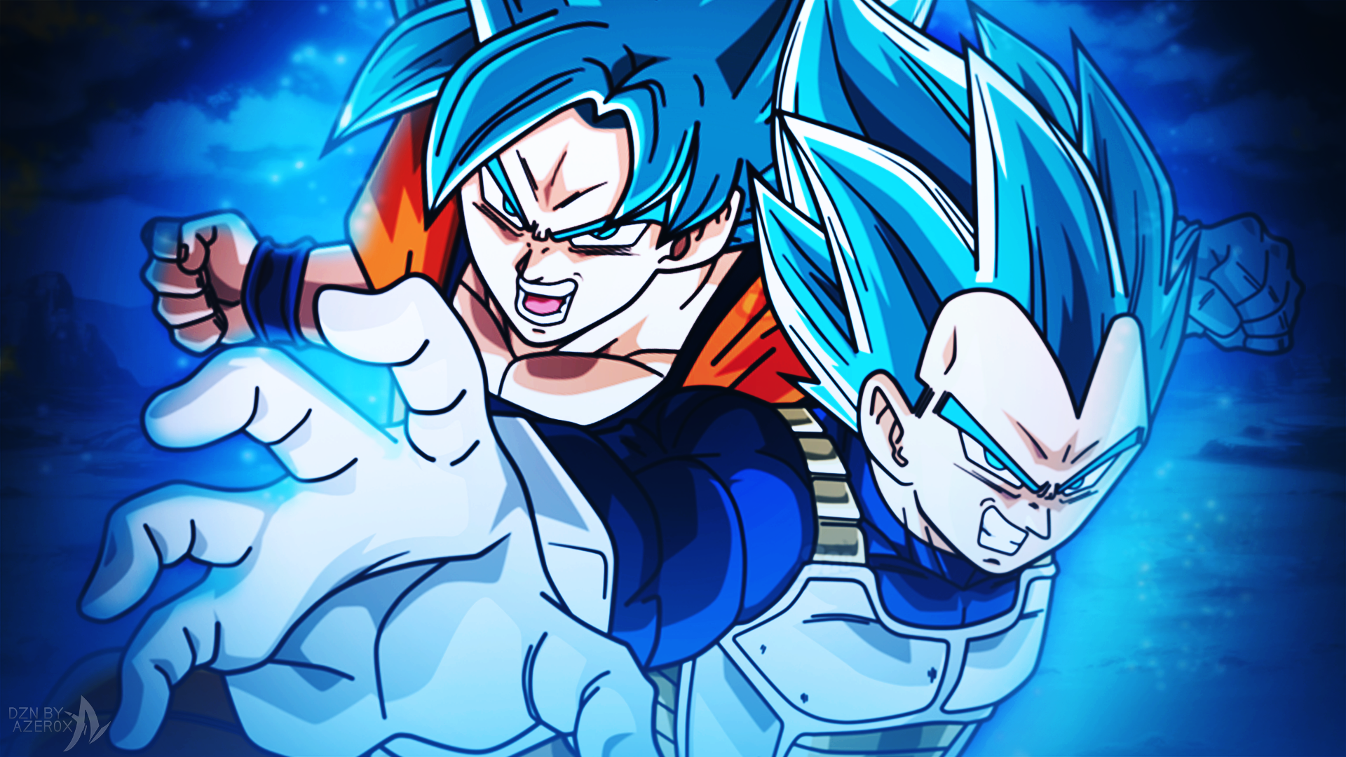 wallpaper de dragon ball super,anime,cartoon,animated cartoon,fictional character,artwork