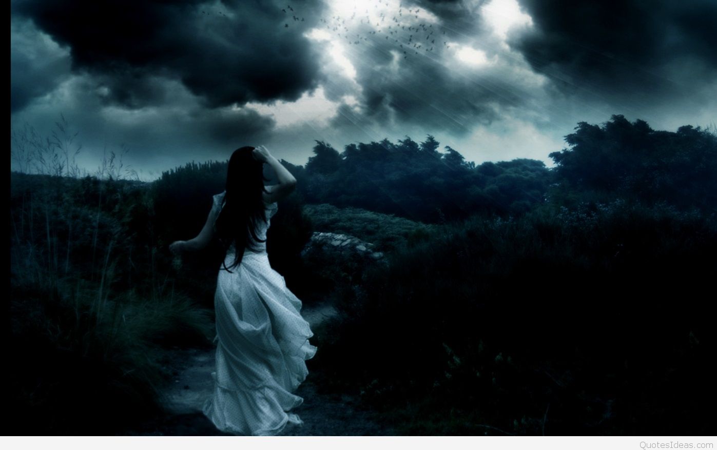 sad love hd wallpaper,sky,darkness,cloud,atmosphere,photography