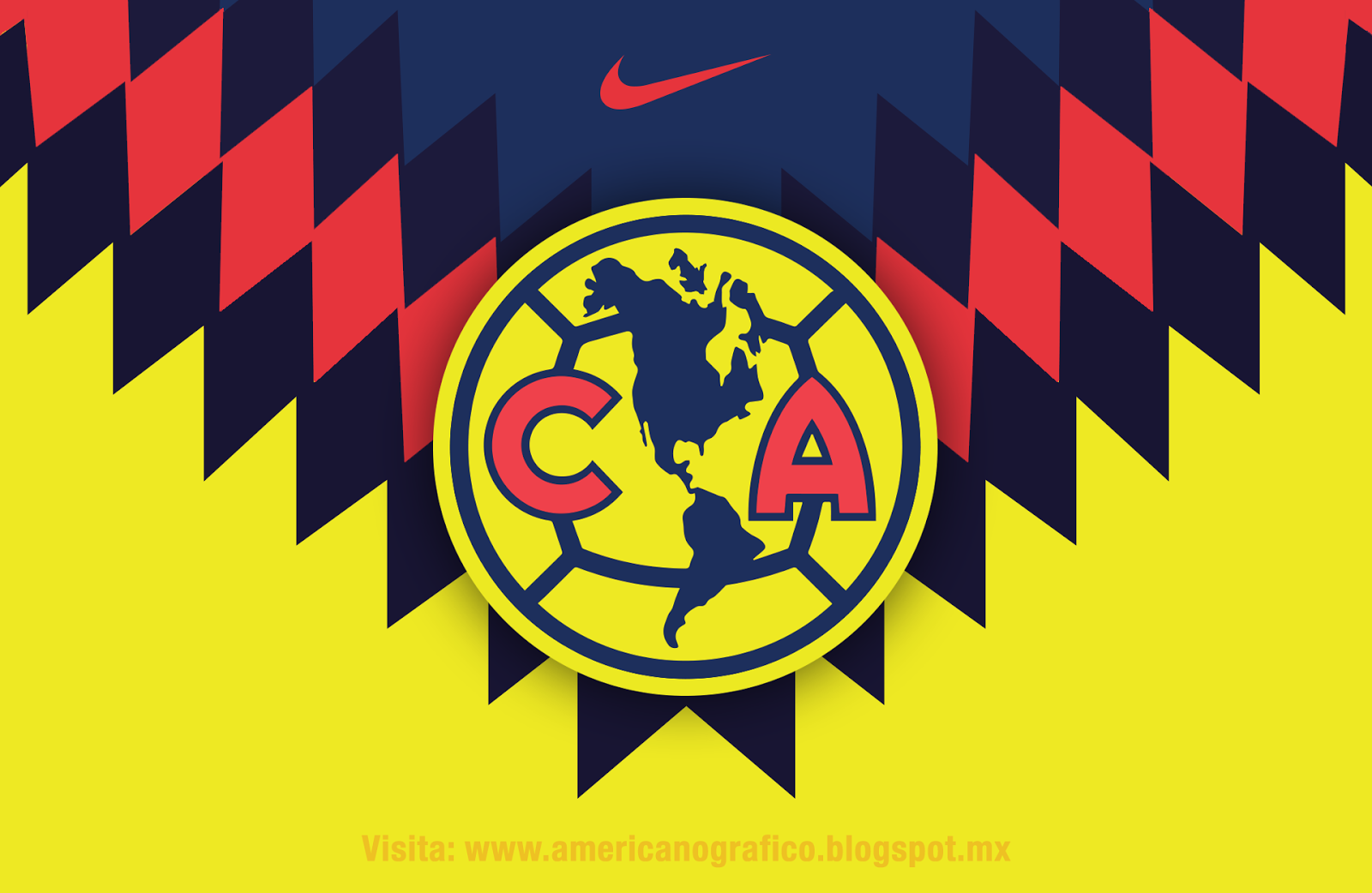 클럽 아메리카 벽지,노랑,깃발,폰트,상징,제도법