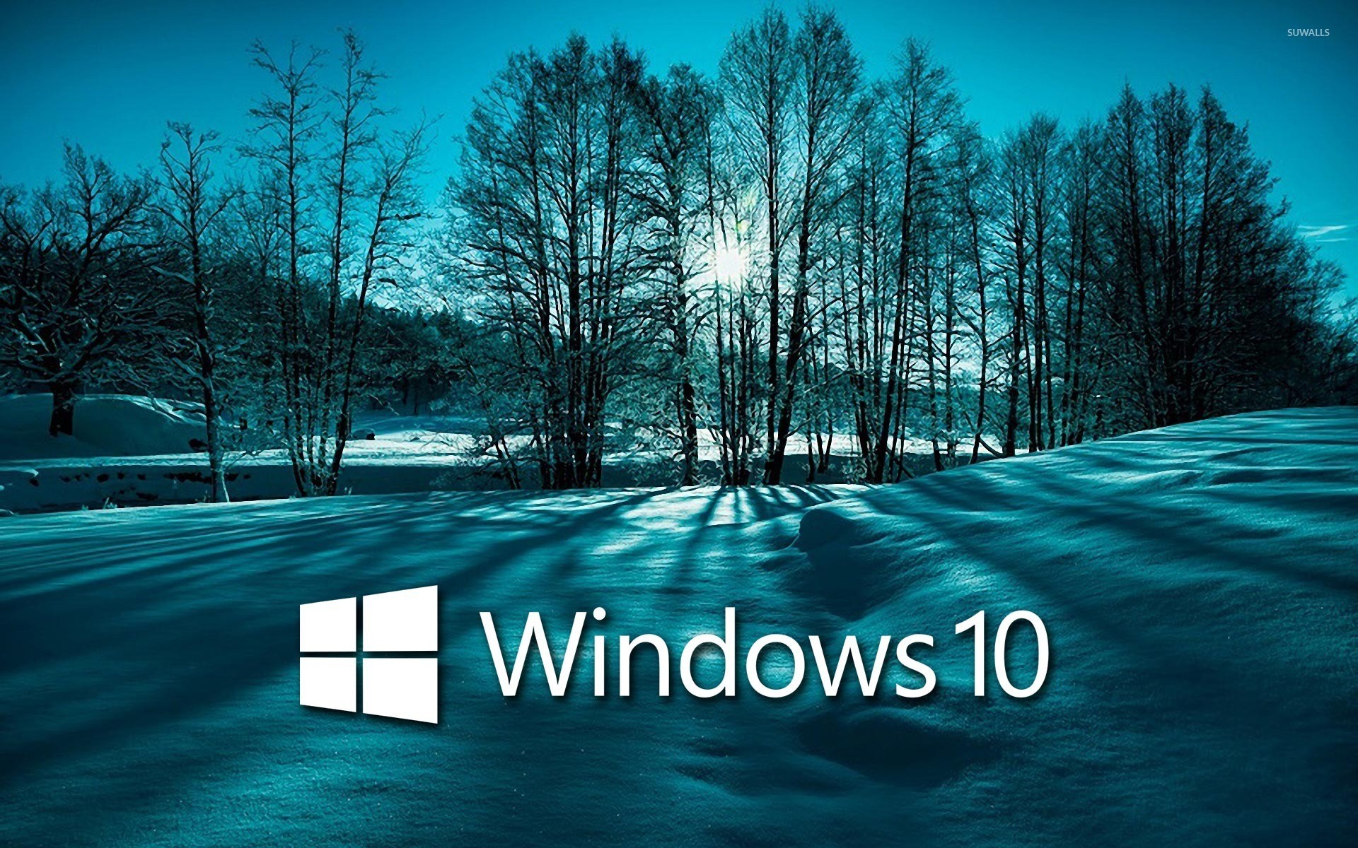 descarga de fondo de pantalla de windows 10,paisaje natural,cielo,invierno,árbol,agua