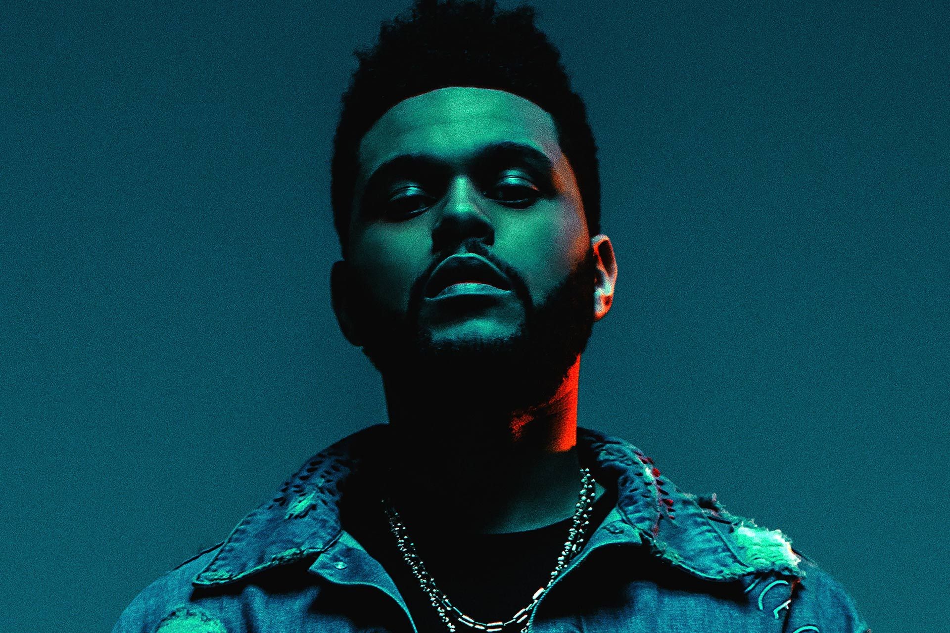 the weeknd wallpaper,face,blue,green,black,head