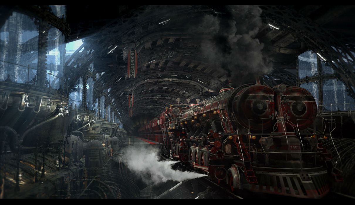 fondo de pantalla steampunk,juego de acción y aventura,juego de pc,oscuridad,composición digital,captura de pantalla