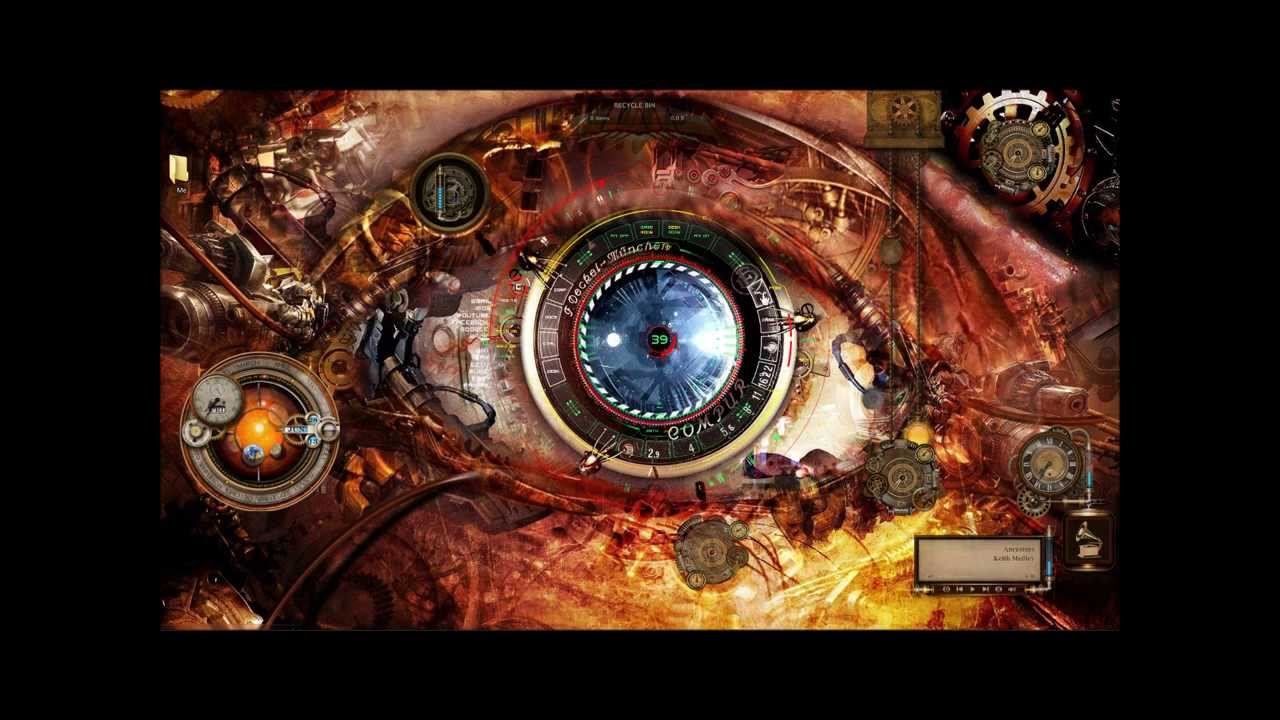 fondo de pantalla steampunk,arte fractal,iris,ojo,arte,diseño gráfico