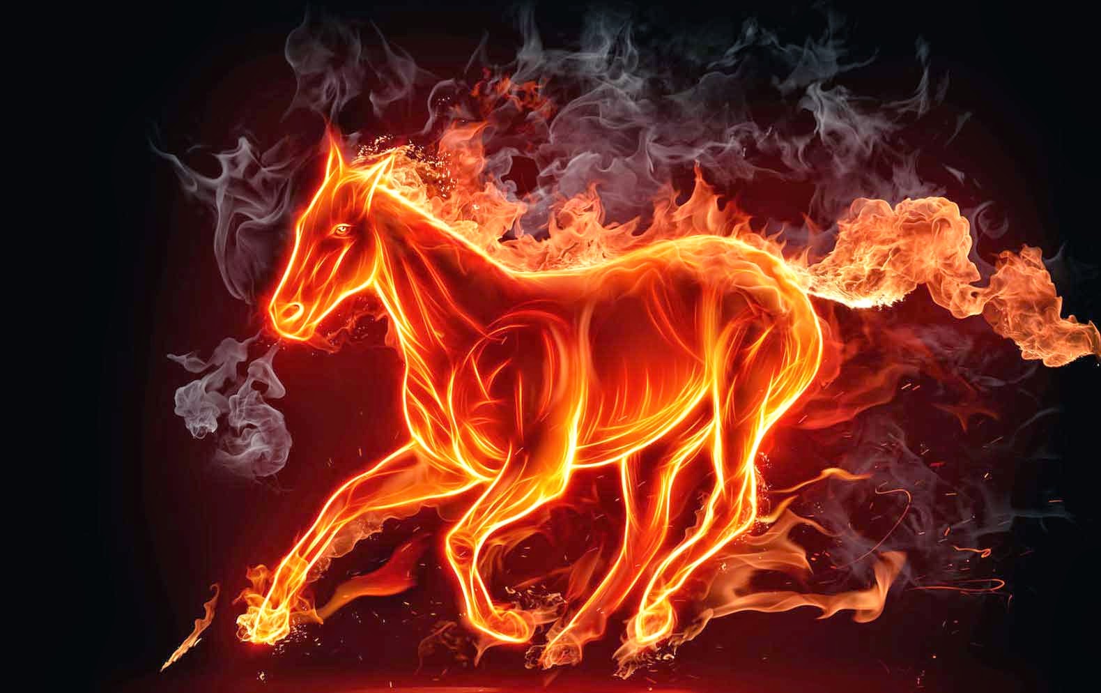 animated wallpaper download,flame,heat,fire,horse,geological phenomenon