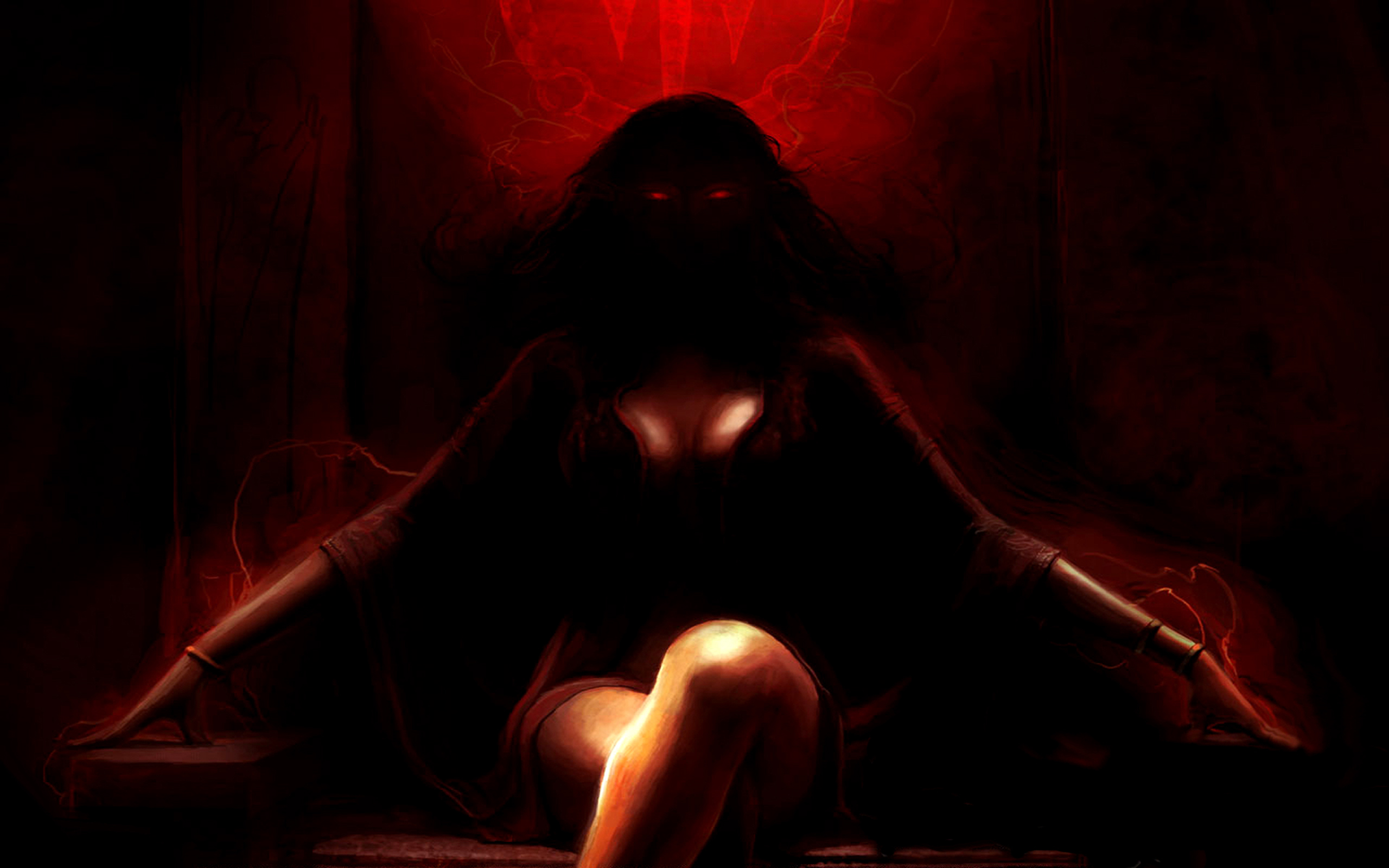 devil wallpaper,darkness,light,red,heat,cg artwork