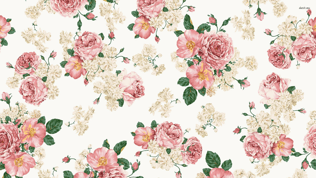 シックな壁紙,ピンク,花柄,パターン,花,庭のバラ