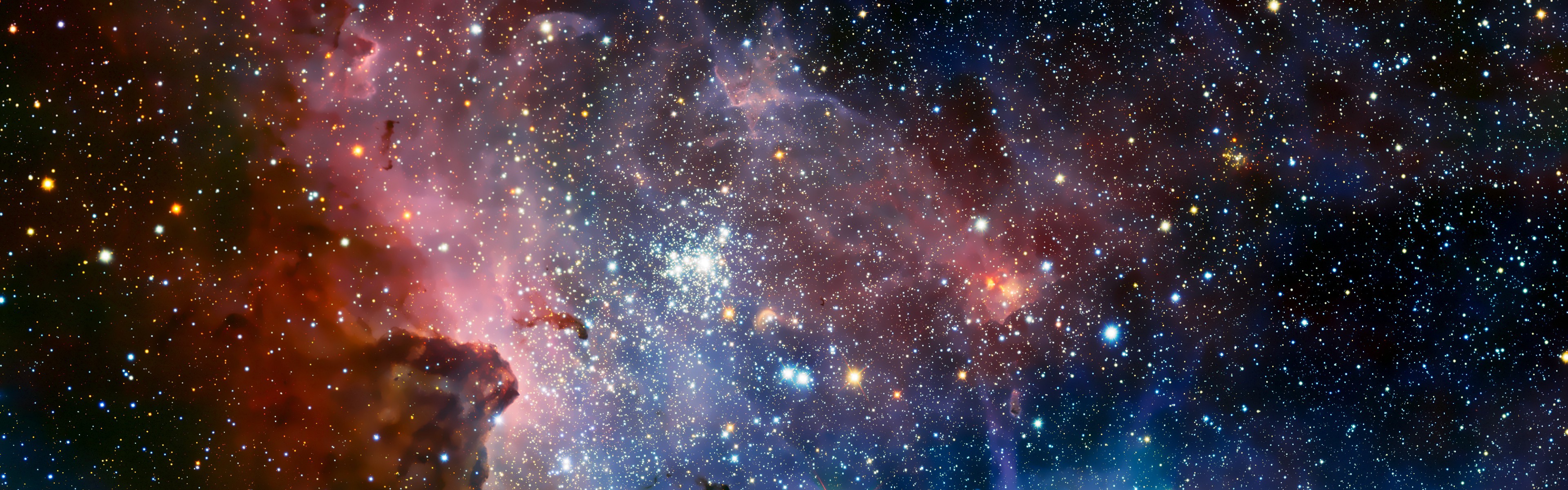 デュアル壁紙 星雲 銀河 宇宙 天体 雰囲気 Wallpaperuse