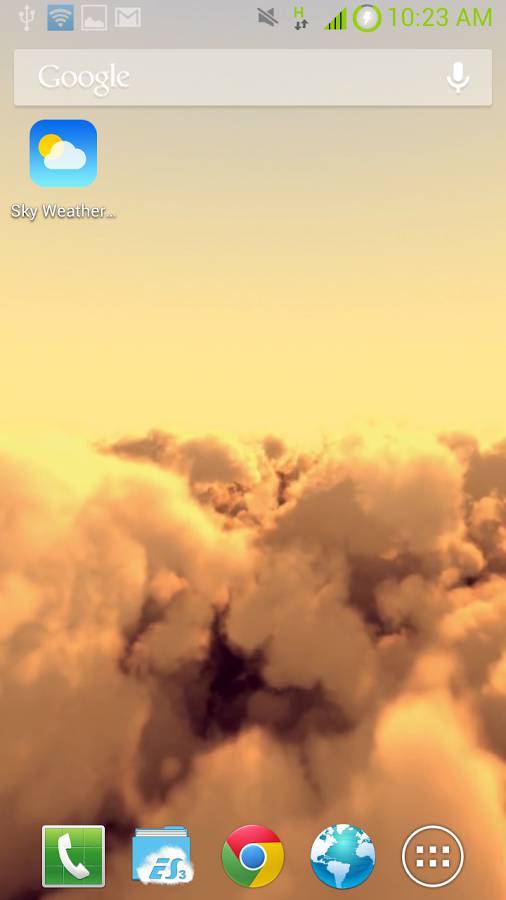 cielo live wallpaper,cielo,nube,tiempo de día,cúmulo,atmósfera
