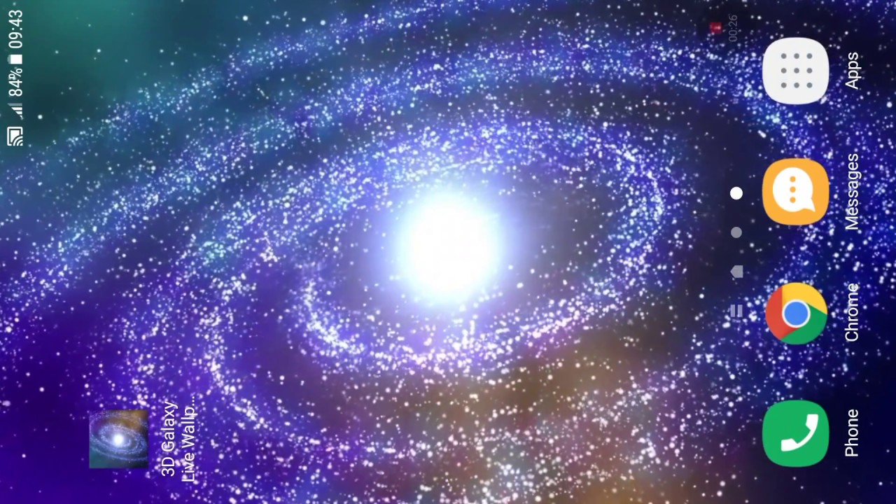3d galaxie live wallpaper,galaxis,weltraum,astronomisches objekt,spiralgalaxie,universum