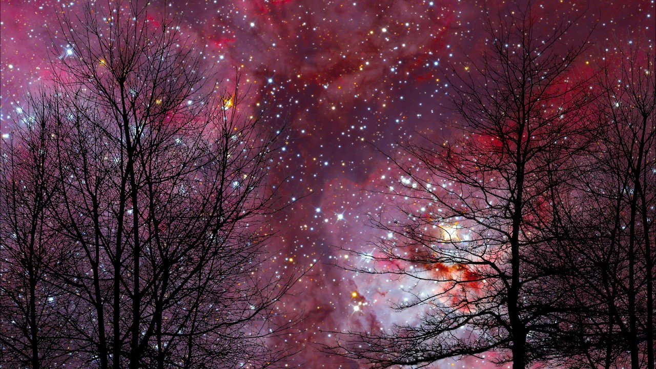 하늘 라이브 배경 화면,하늘,자연,분홍,성운,천체