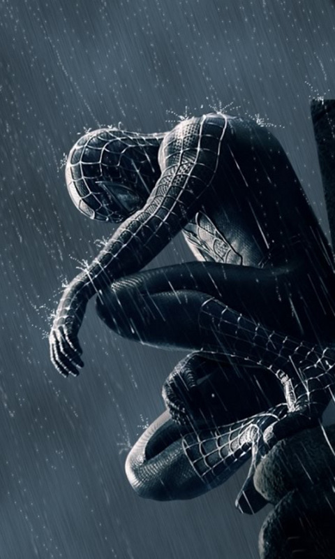 black live wallpaper,spider man,hand,fictional character,finger,gesture