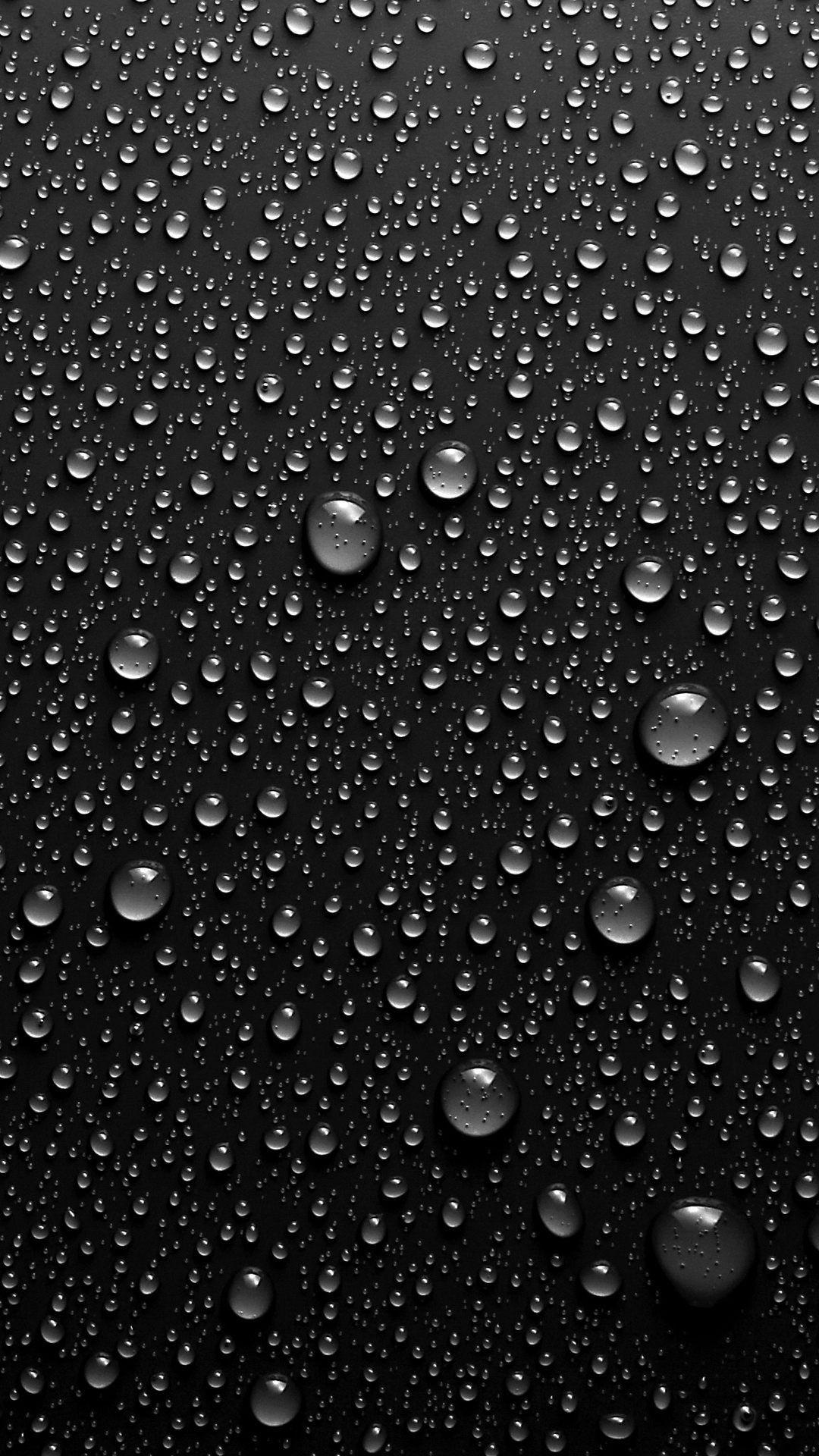 live wallpaper nero,far cadere,umidità,acqua,rugiada,pioggerella