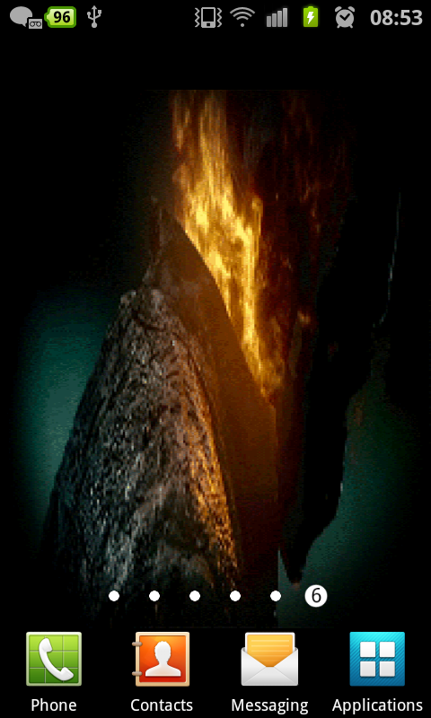 ghost live wallpaper,geological phenomenon,technology,heat,screenshot