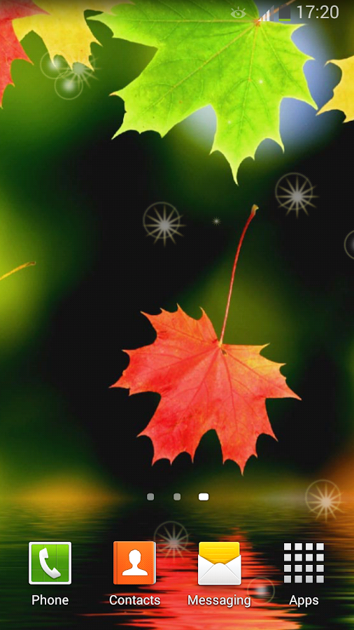 autumn live wallpaper,leaf,maple leaf,green,tree,red