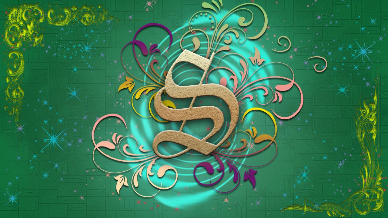 un fondo de pantalla del alfabeto,texto,verde,diseño gráfico,caligrafía,fuente