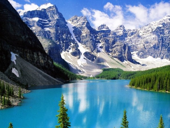 壁紙de,山,自然の風景,自然,水域,氷河湖